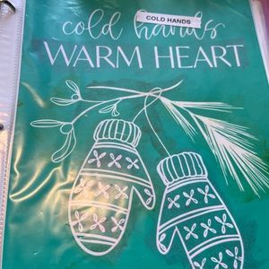 Used binder of chalk couture transfers